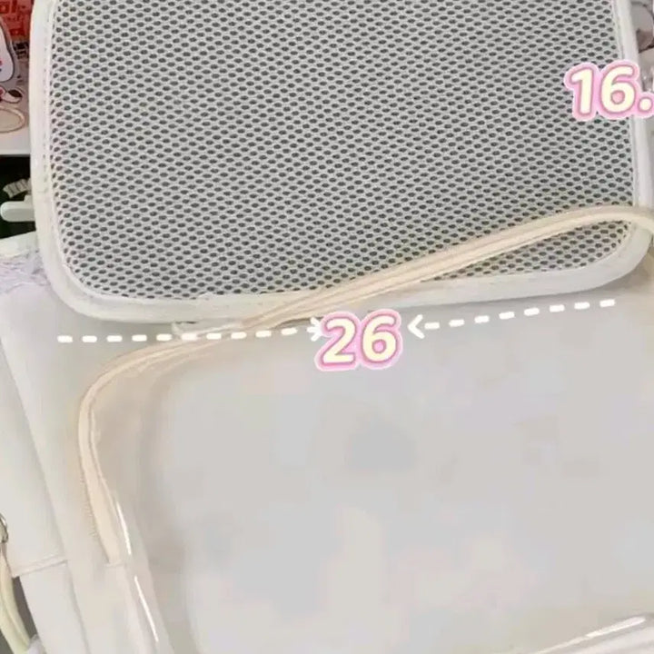 [SOLD OUT] 새상품) 레이스 이타백 블랙 가방 숄더백 인형 보관 콘서트