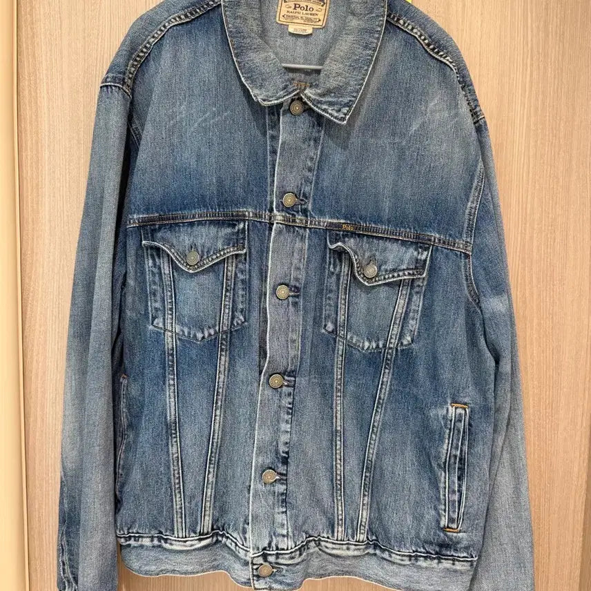 [SOLD OUT] 폴로 랄프로렌 데님 자켓 청자켓 XXL