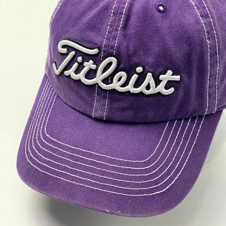 [BUNJANG] Titleist Purple Stitch Ball Cap / [OS/정품] 타이틀리스트 스티치 퍼플 남여공용 볼캡