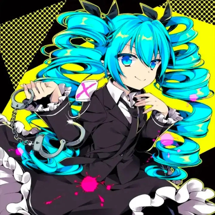 [BUNJANG] Hatsune Miku Secret Police Cosplay Full Set / 비밀경찰 미쿠 풀셋 코스프레 예약중