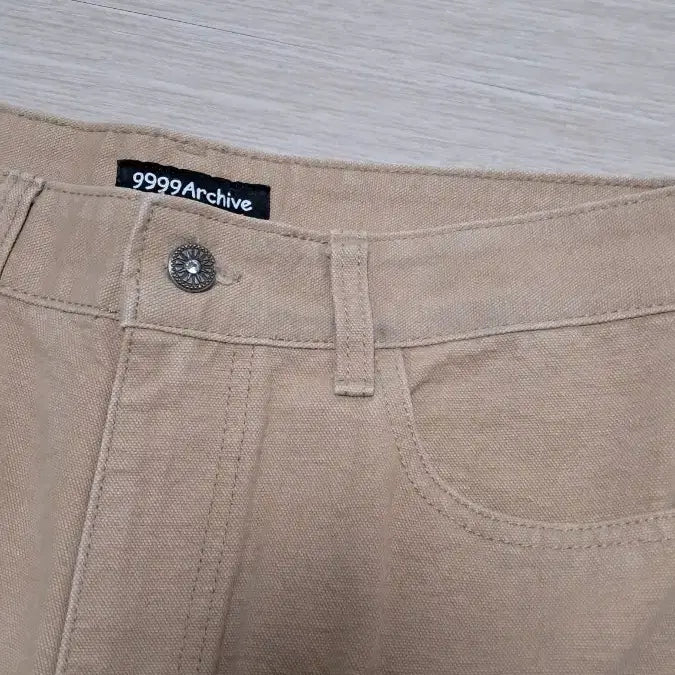 [SOLD OUT] 9999 아카이브 더블니 버뮤다 팬츠