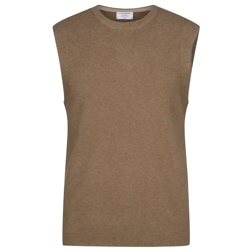 [BUNJANG] ZIOZIA And Z Wool Cashmere Knit Vest Camel / 지오지아 And Z / 앤드지 울캐시미어 니트 베스트 카멜 / 100