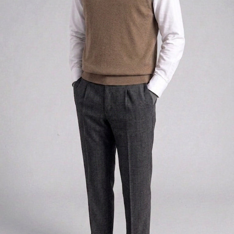 [BUNJANG] ZIOZIA And Z Wool Cashmere Knit Vest Camel / 지오지아 And Z / 앤드지 울캐시미어 니트 베스트 카멜 / 100