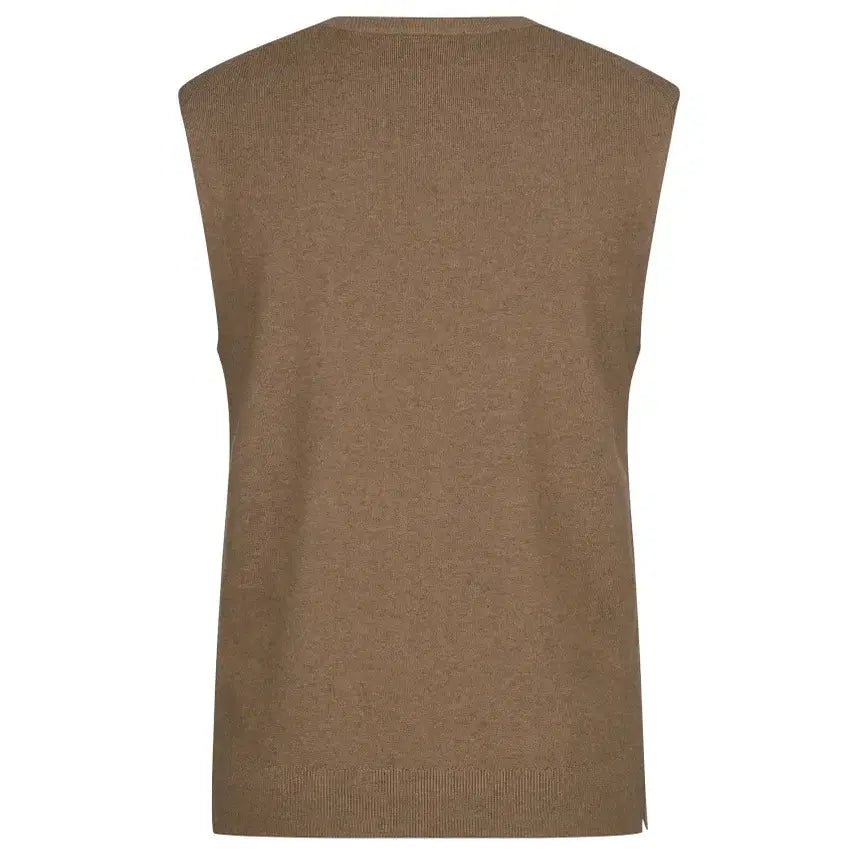 [BUNJANG] ZIOZIA And Z Wool Cashmere Knit Vest Camel / 지오지아 And Z / 앤드지 울캐시미어 니트 베스트 카멜 / 100