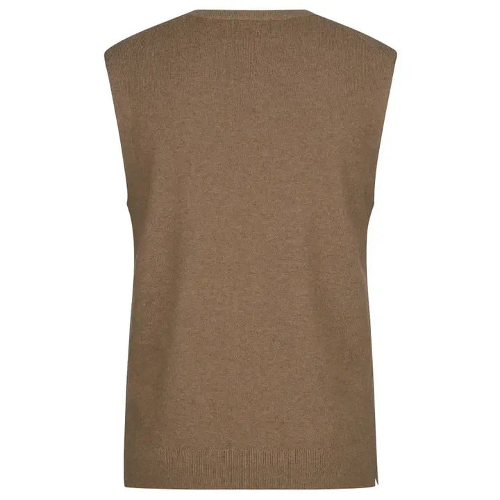 [BUNJANG] ZIOZIA And Z Wool Cashmere Knit Vest Camel / 지오지아 And Z / 앤드지 울캐시미어 니트 베스트 카멜 / 100