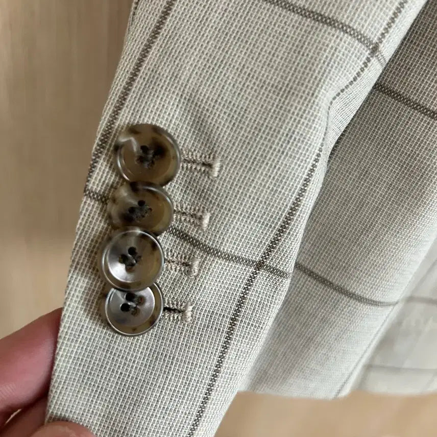 [BUNJANG] Suit Company Ring Jacket Houndstooth Check Sports Coat / 수트컴퍼니 링자켓 여름 자켓 스포츠코트