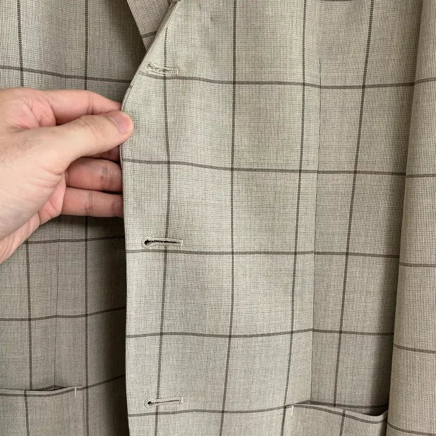 [BUNJANG] Suit Company Ring Jacket Houndstooth Check Sports Coat / 수트컴퍼니 링자켓 여름 자켓 스포츠코트