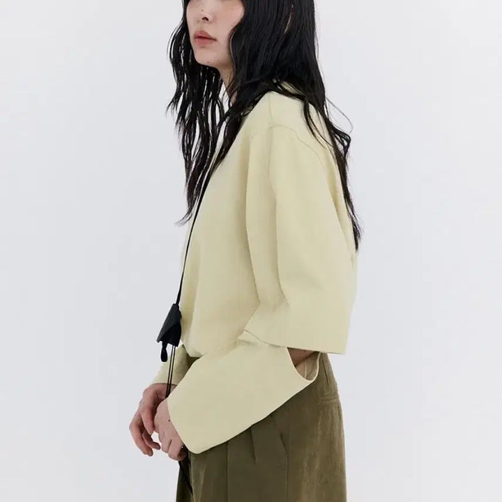[BUNJANG] Wnderkammer Open Point Boxy T-shirt (New) / [분더캄머] Open Point Boxy T-shirt (새상품)