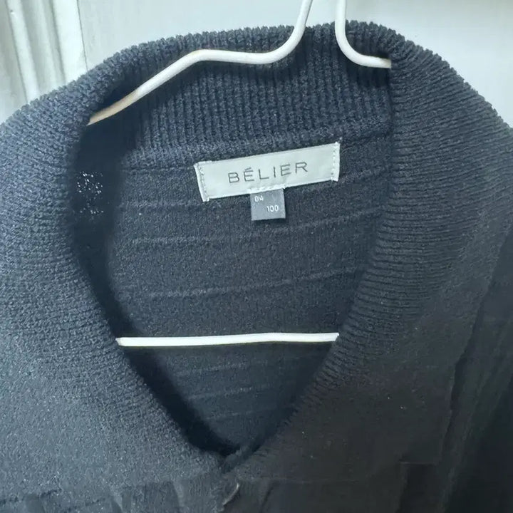 [BUNJANG] Vellie Shadow Check Short Sleeve Cardigan Black / 벨리에 쉐도우 체크 반팔 가디건 블랙 100