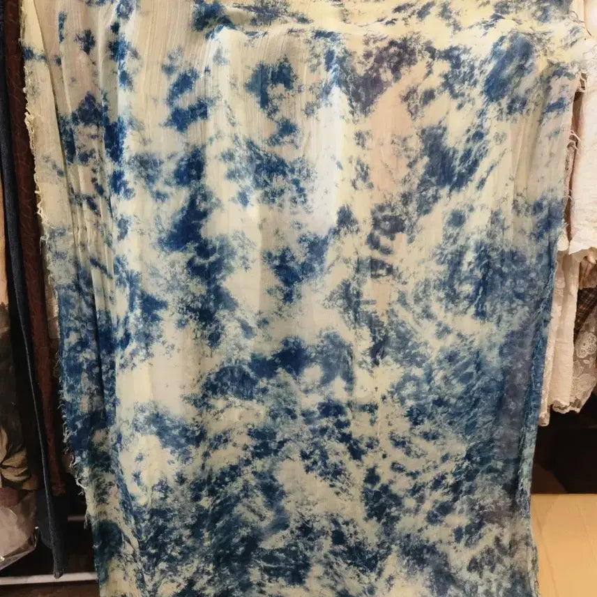 [BUNJANG] Natural Dye Modal Scarf / 새것)천연염색 광폭 모달스카프