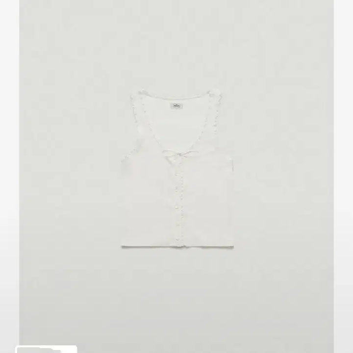 [BUNJANG] The Barnet Lace Trim Tank Top Sleeveless / 더바넷 레이스 탱크탑 슬리브리스Ravioli Lace-Trim