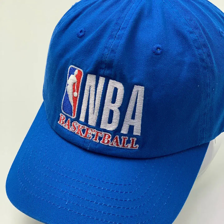 [BUNJANG] 90s NBA Basketball Blue Ball Cap / [OS/정품] 90s NBA 베스킷볼 블루 볼캡