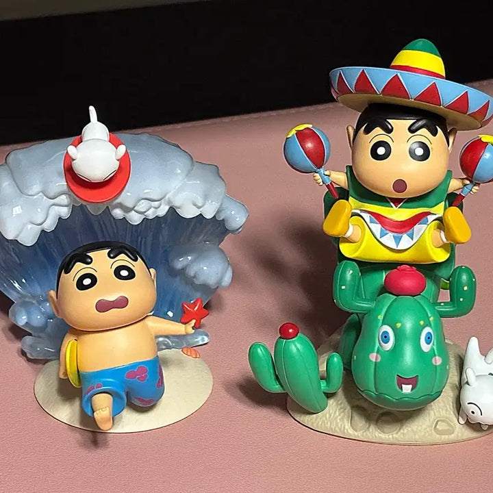 [BUNJANG] Crayon Shin-chan Classic Scene Series Figure Bundle Set / 짱구 클래식 씬 시리즈 피규어