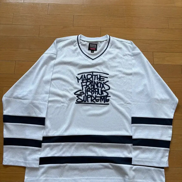 [BUNJANG] Supreme x Marithe Francois Girbaud Hockey Jersey XL / 슈프림 x 마리떼 프랑소와 저버 하키 저지 XL