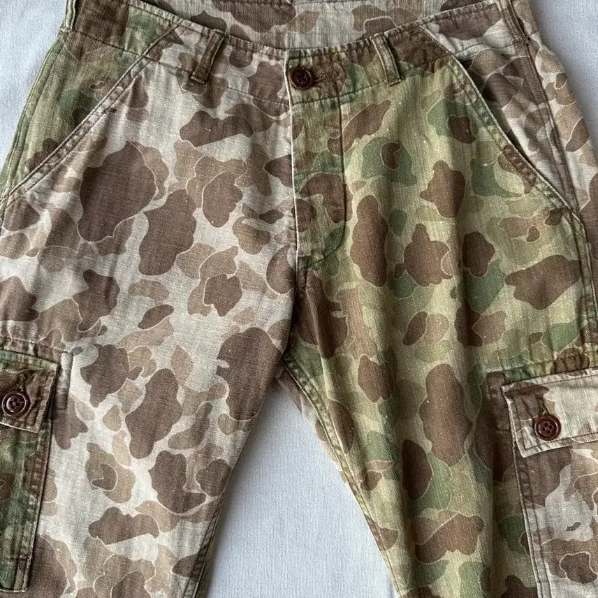 [BUNJANG] Johnbull Duck Hunter Camo Cargo Pants (M) / 존불 덕헌터 카모 카고 팬츠 M made in Japan