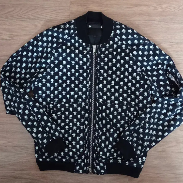 [BUNJANG] COACH Floral Pattern Blouson Jacket / 코치 (COACH) 플라워 무늬 블루종 재킷