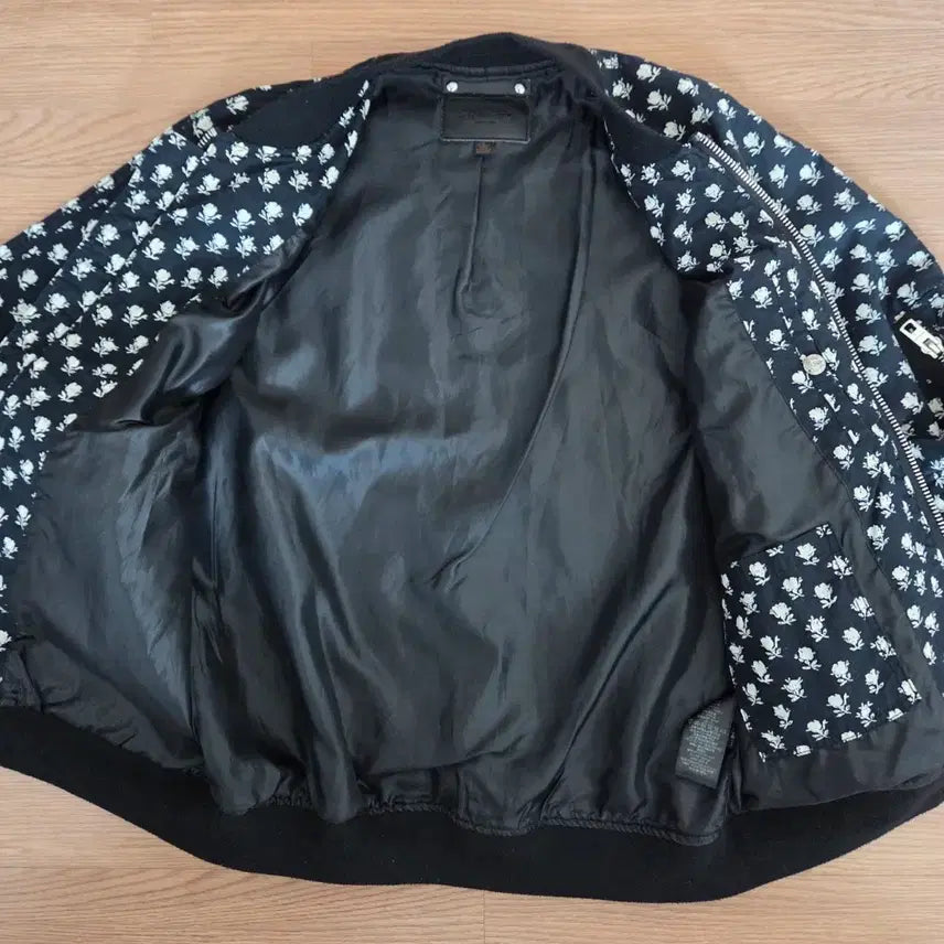 [BUNJANG] COACH Floral Pattern Blouson Jacket / 코치 (COACH) 플라워 무늬 블루종 재킷