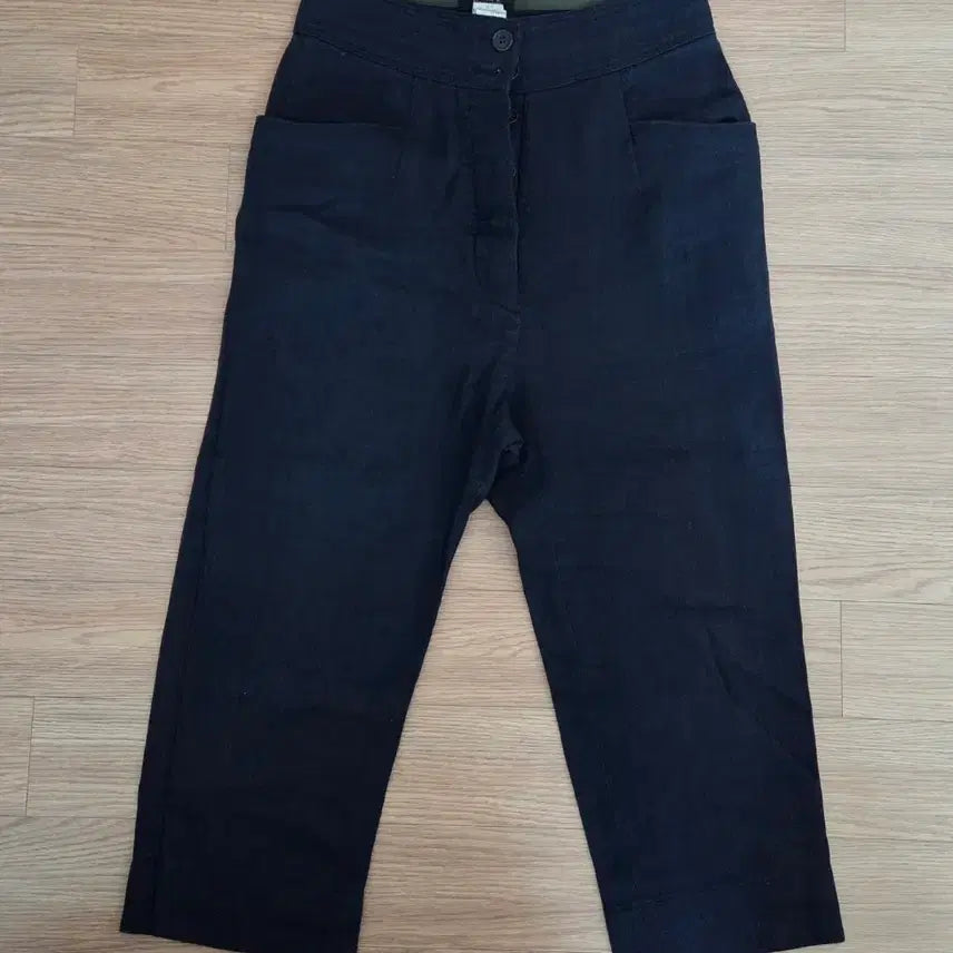 [BUNJANG] Hansum Time Linen Trousers / 한섬 타임(TIME) 마 바지