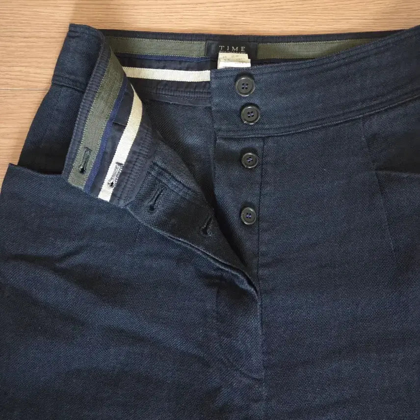 [BUNJANG] Hansum Time Linen Trousers / 한섬 타임(TIME) 마 바지