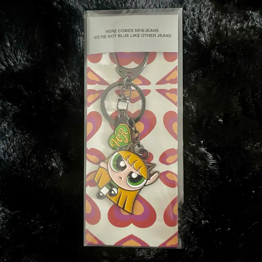 [BUNJANG] NewJeans Haerin Powerpuff Girls Keyring / 뉴진스 해린 파워퍼프걸 키링