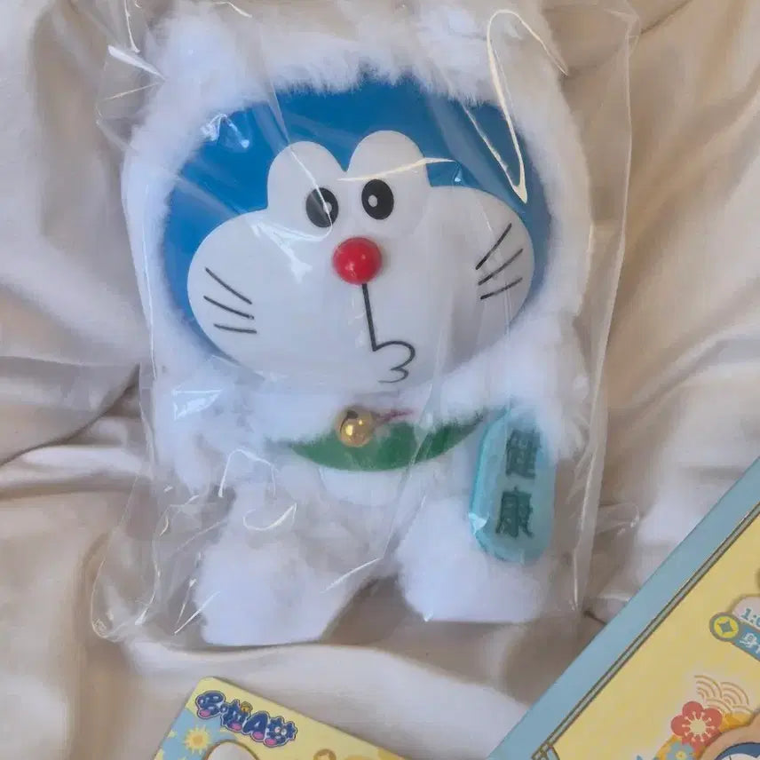 [BUNJANG] Doraemon Lucky Cat Plush Toy / 도라에몽 복고양이 인형 봉제인형