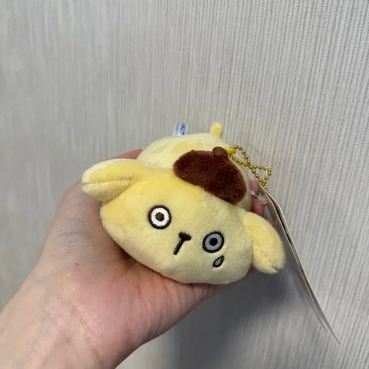 [BUNJANG] Sanrio Pompompurin 30th Anniversary Limited Edition Plush Keyring / 산리오 폼폼푸린 30주년 생일 한정 인형 키링