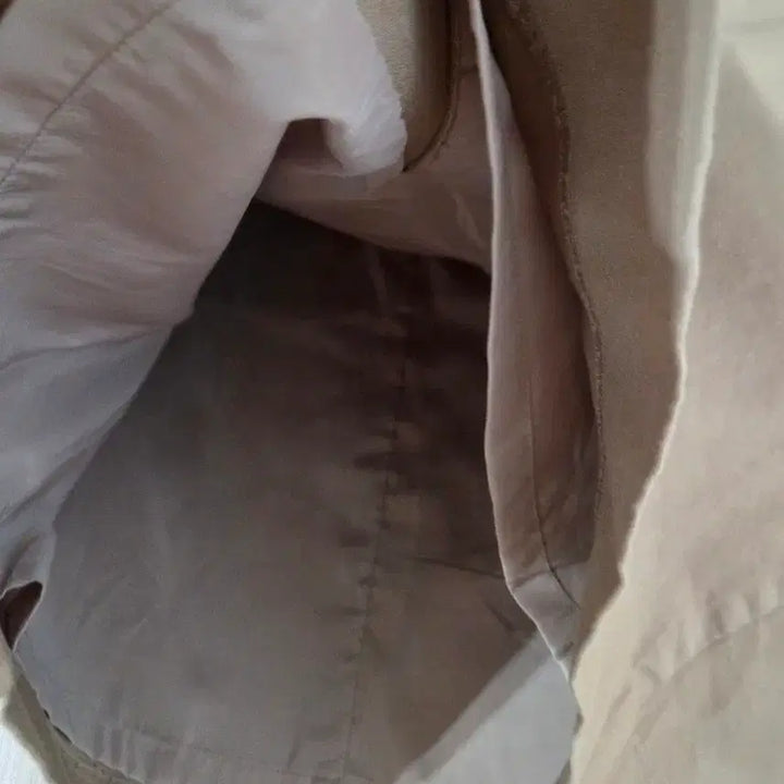 [BUNJANG] HAZZYS Beige H-Line Skirt / 헤지스(HAZZYS) 베이지 H라인 치마