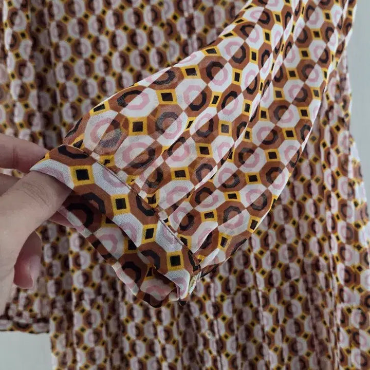 [BUNJANG] ZARA Patterned Dress / 자라(ZARA) 패턴 원피스