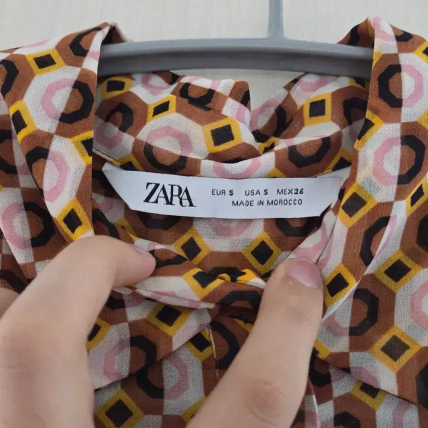 [BUNJANG] ZARA Patterned Dress / 자라(ZARA) 패턴 원피스