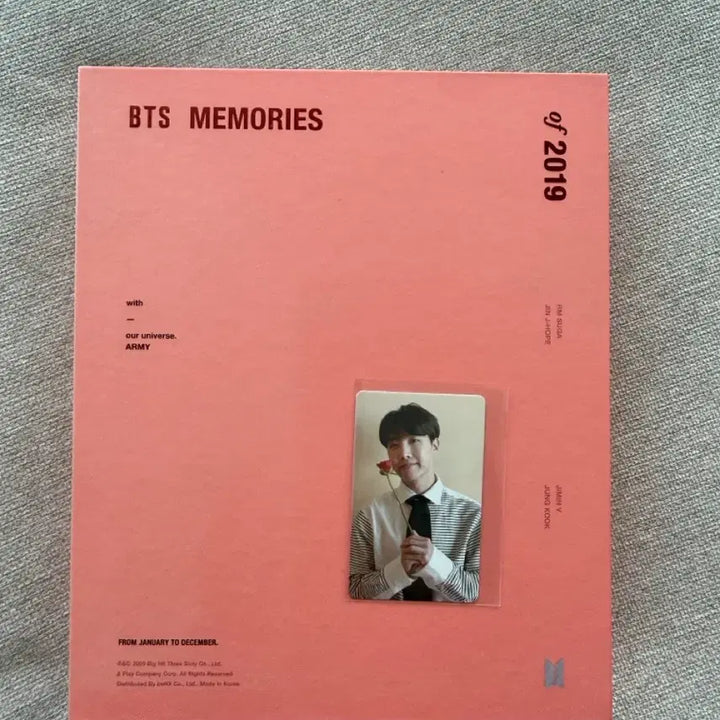 [BUNJANG] BTS J-Hope 2019 Memories DVD + Photocard / 2019 방탄 메모리즈 dvd (+호비 포카)