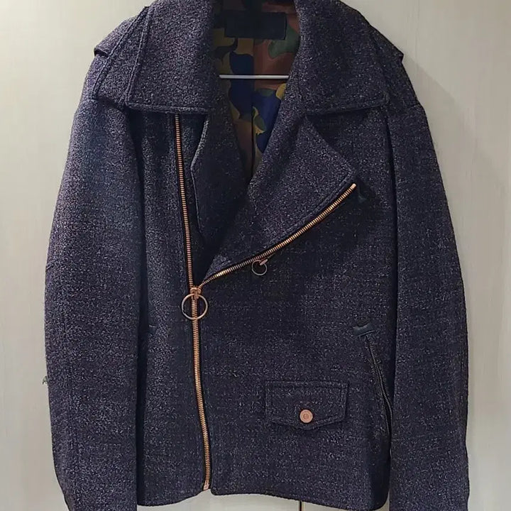 [BUNJANG] Lucky Chouette Tweed Rider Jacket / 럭키슈에뜨(LUCKY CHOUETTE) 트위드 라이더 자켓