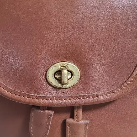 [BUNJANG] Old Coach 9960 Leather Daypack Backpack / 올드코치 데이팩 (daypack) 백팩 9960