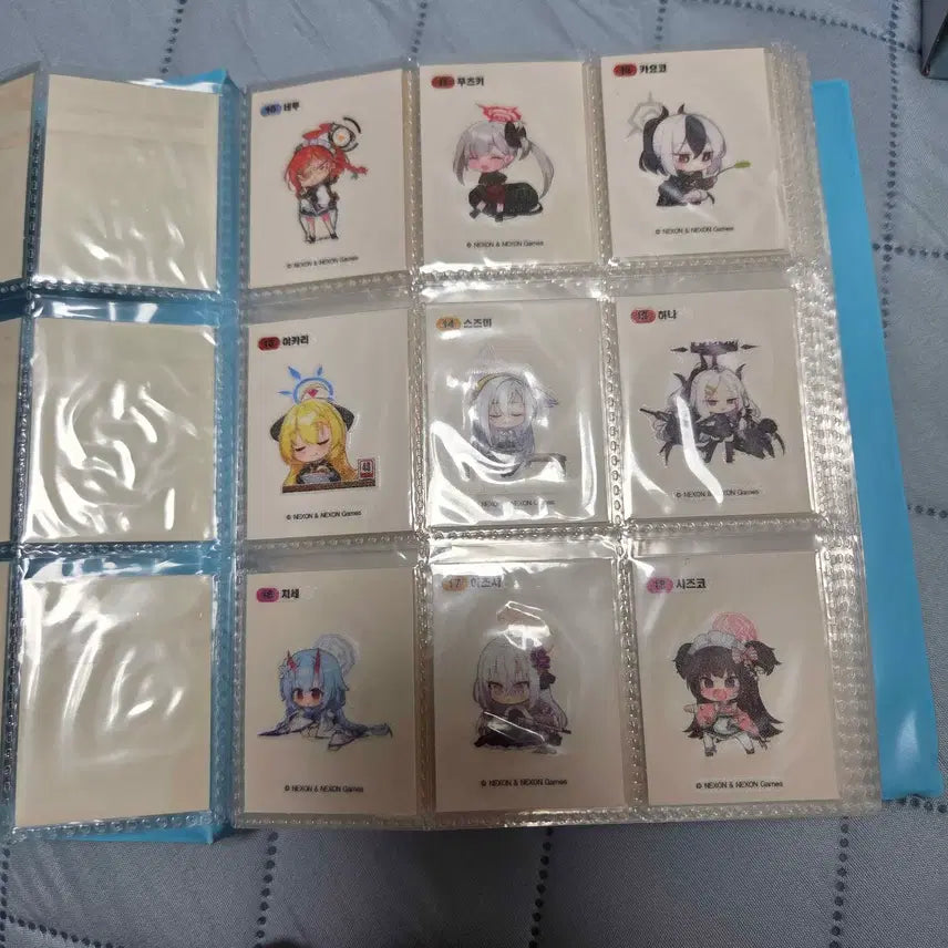 [SOLD OUT] 블루아카이브 gs25 콜라보 시즌1 띠부실 전종, 띠부실북