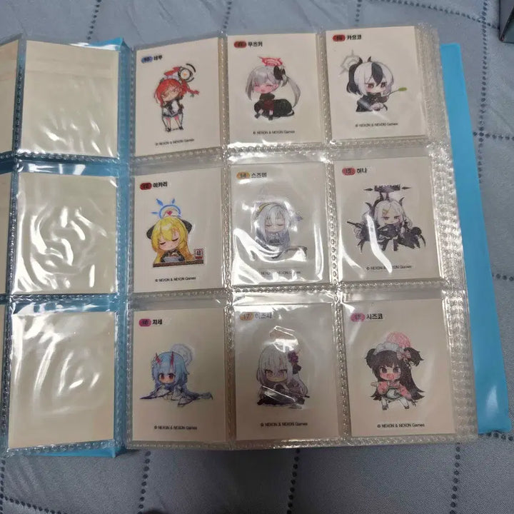 [SOLD OUT] 블루아카이브 gs25 콜라보 시즌1 띠부실 전종, 띠부실북