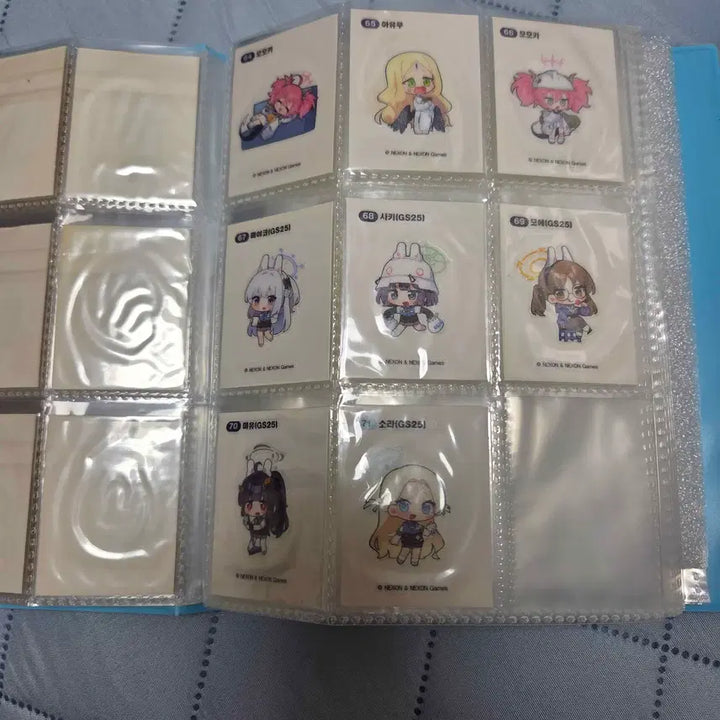 [SOLD OUT] 블루아카이브 gs25 콜라보 시즌1 띠부실 전종, 띠부실북