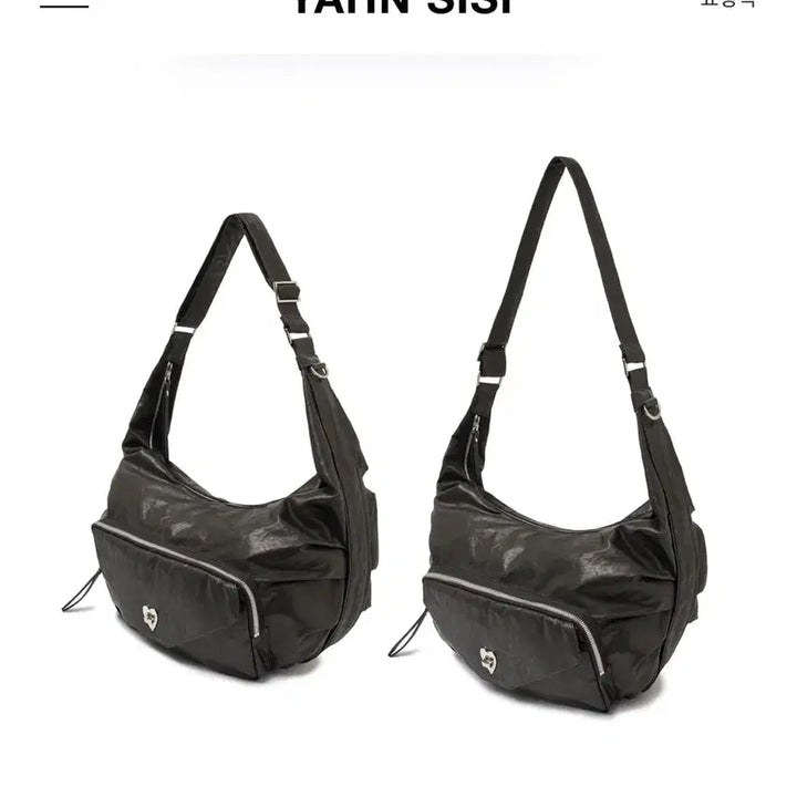 [BUNJANG] Yansisi Sisi Sling Bag - Vintage Black / 얀시시 시시 슬링백 레더-빈티지 블랙