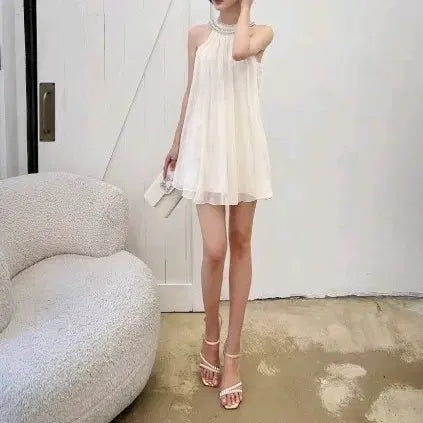 [SOLD OUT] 수입의류 쉬폰큐빅원피스 제이지 애셔