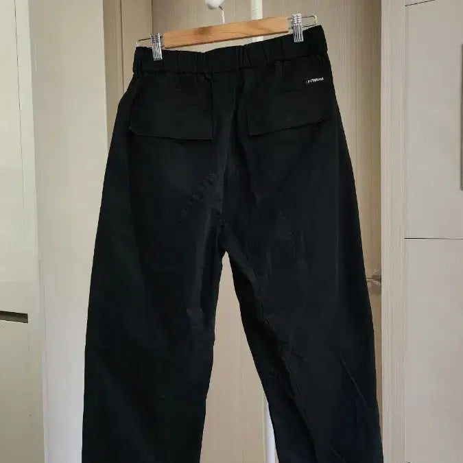 [SOLD OUT] 라이프워크 카고 팬츠 블랙 허리밴딩