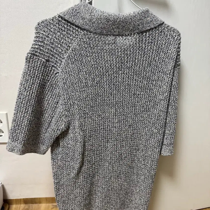 [BUNJANG] Zara Knit Short Sleeve T-Shirt - Medium / 자라 니트 반팔티 M