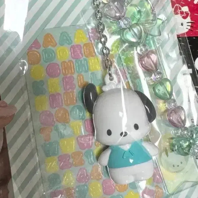 [BUNJANG] Sanrio Pochacco Custom Figure Keyring / 산리오 포차코 커스텀 피규어 키링