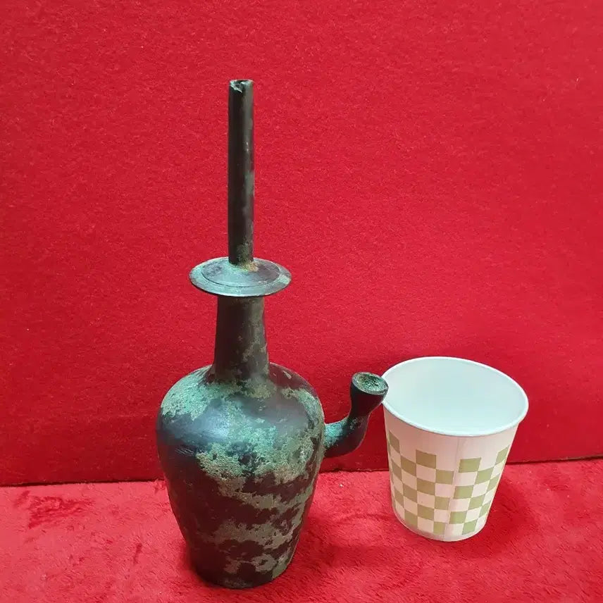 [SOLD OUT] 골동품 청동 정병.