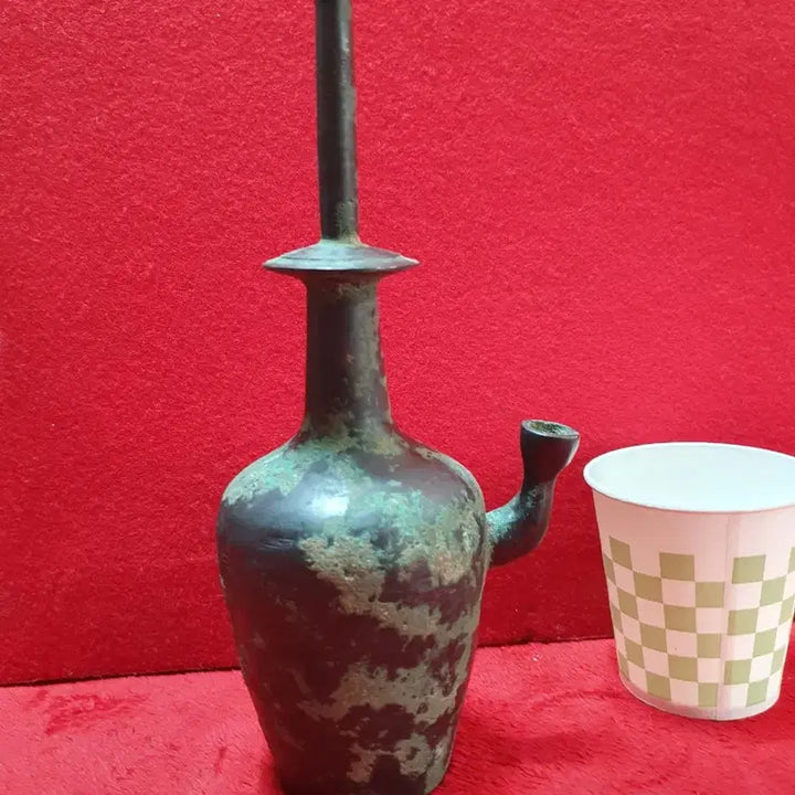 [SOLD OUT] 골동품 청동 정병.