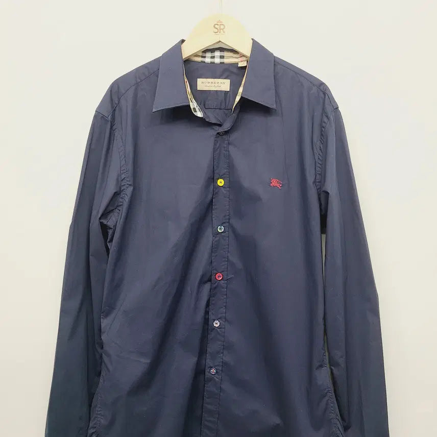 [SOLD OUT] [정품] 버버리 멀티컬러 버튼 셔츠 (L / 95-슬림100 추천)