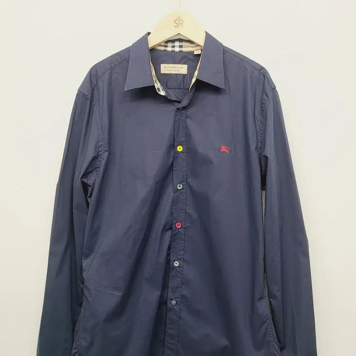 [SOLD OUT] [정품] 버버리 멀티컬러 버튼 셔츠 (L / 95-슬림100 추천)
