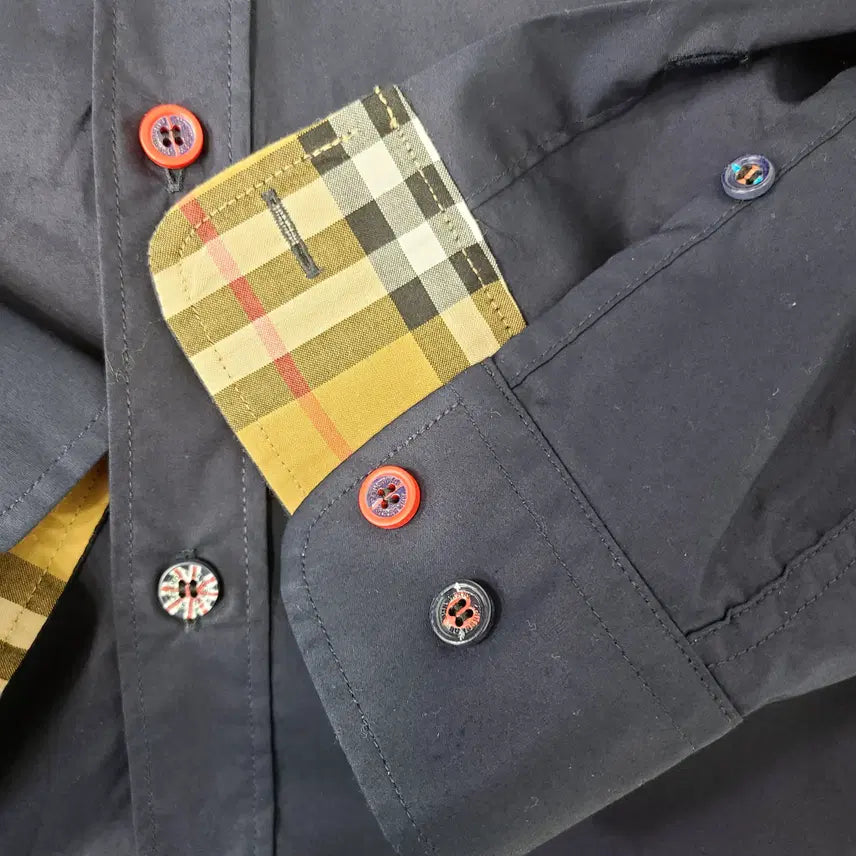 [SOLD OUT] [정품] 버버리 멀티컬러 버튼 셔츠 (L / 95-슬림100 추천)