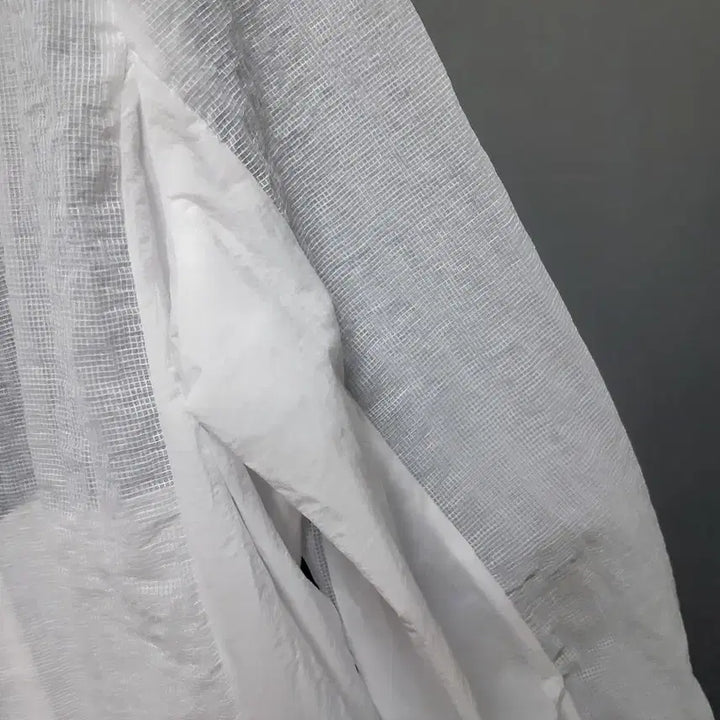 [SOLD OUT] 자수 포켓 시스루 블루종 (새상품)