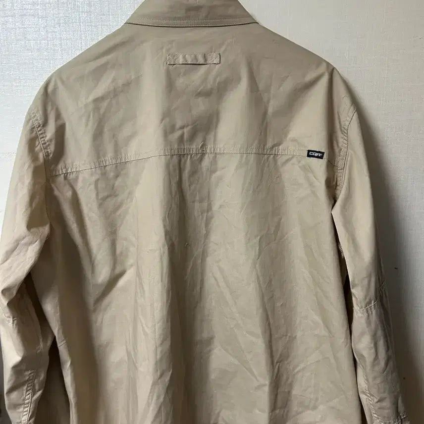 [BUNJANG] CQR Khaki Long-Sleeve Shirt XL / CQR 카키색 남방 셔츠 XL