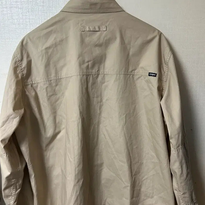 [BUNJANG] CQR Khaki Long-Sleeve Shirt XL / CQR 카키색 남방 셔츠 XL