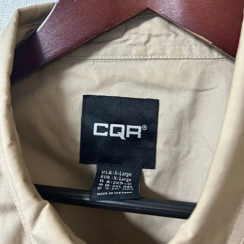 [BUNJANG] CQR Khaki Long-Sleeve Shirt XL / CQR 카키색 남방 셔츠 XL