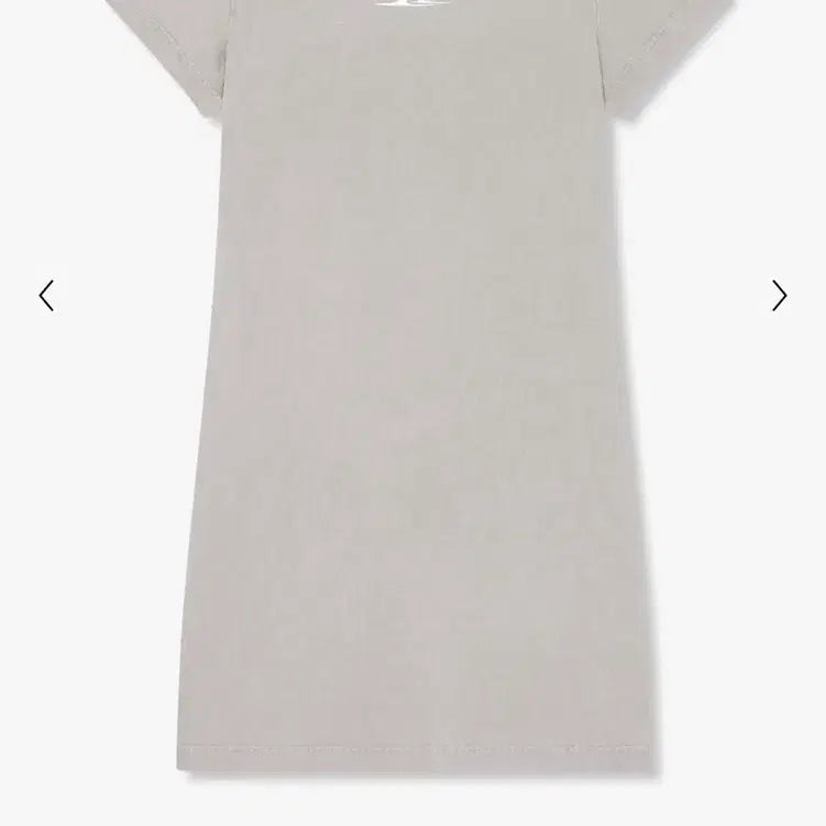 [SOLD OUT] [XS,S] 알렉산더왕 알왕 로고 숏 슬리브 드레스 원피스 다크 베이지